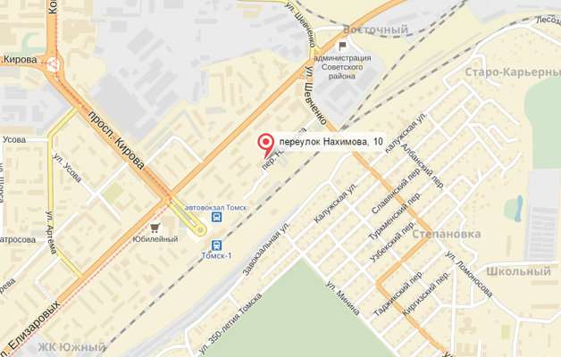 Карта новокузнецка кирова 50